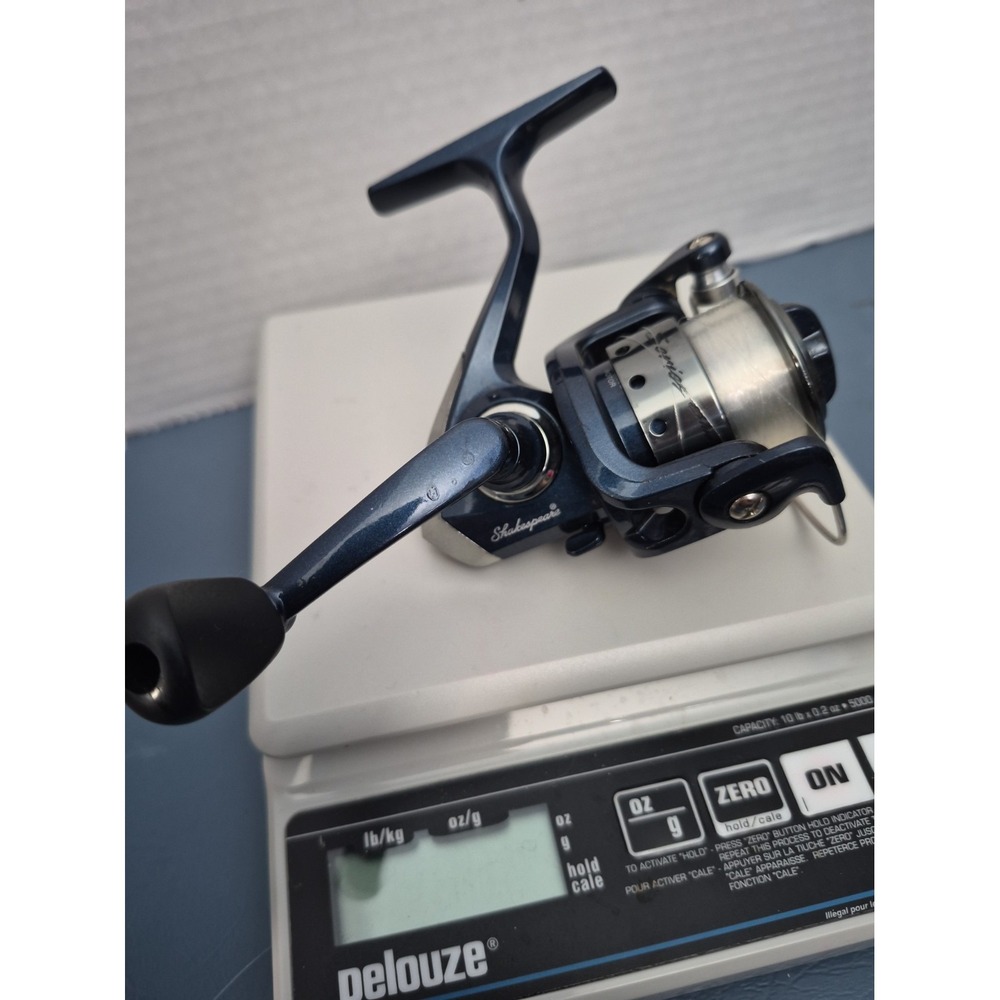 Shakespeare Micro Series Blue. Ultra Light. New off Combo. Pre-Spooled 4Lb Stren